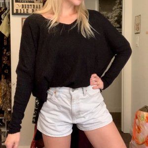 Urban Outfitter Flowy Black Sweater